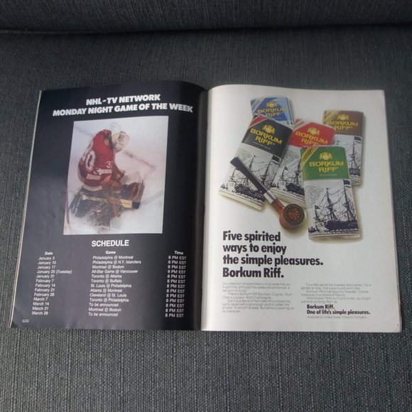 Vintage GOAL The National Hockey League Magazine Volume IV - Issue 12 - Picture 10 of 15